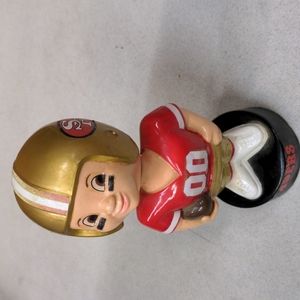 Vintage Skore NFL San Francisco 49er plastic bobblehead